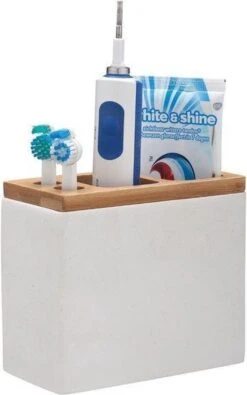 Sealskin Grace Tandenborstelhouder Vrijstaand - Wit -Badkamerproducten 751x1200