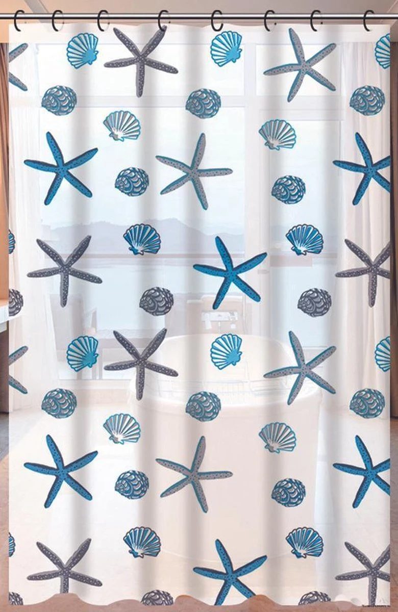 Lowander Douchegordijn 180x180 - Badkamer Gordijn 1 Lowander Douchegordijn 180x180 - Badkamer Gordijn