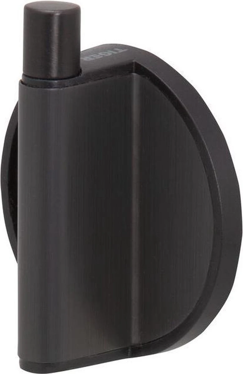 Tiger Tune - Handdoekhaak - Zwart Metaal Geborsteld / Zwart 1 Tiger Tune - Handdoekhaak - Zwart Metaal Geborsteld / Zwart