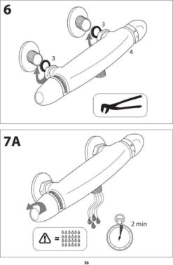 SCHÜTTE London Thermostatische Douchekraan - Hartafstand 120 Mm - Zwart Mat -Badkamerproducten 785x1200 3