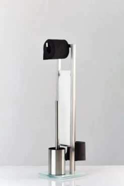 WENKO Toiletbutler Rivalta RVS Mat - Toiletborstel Met Houder, Toiletrolhouder En Reserverolhouder 26 WENKO Toiletbutler Rivalta RVS Mat - Toiletborstel Met Houder, Toiletrolhouder En Reserverolhouder -Badkamerproducten 799x1200 12