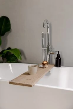 Badplank Eiken 80 Cm – Warm Eikenhout – Badplank Voor In Bad – Handgemaakt – Duurzaam En Sterk Hout – Sfeervol En Warme Uitstraling -Badkamerproducten 800x1200 23