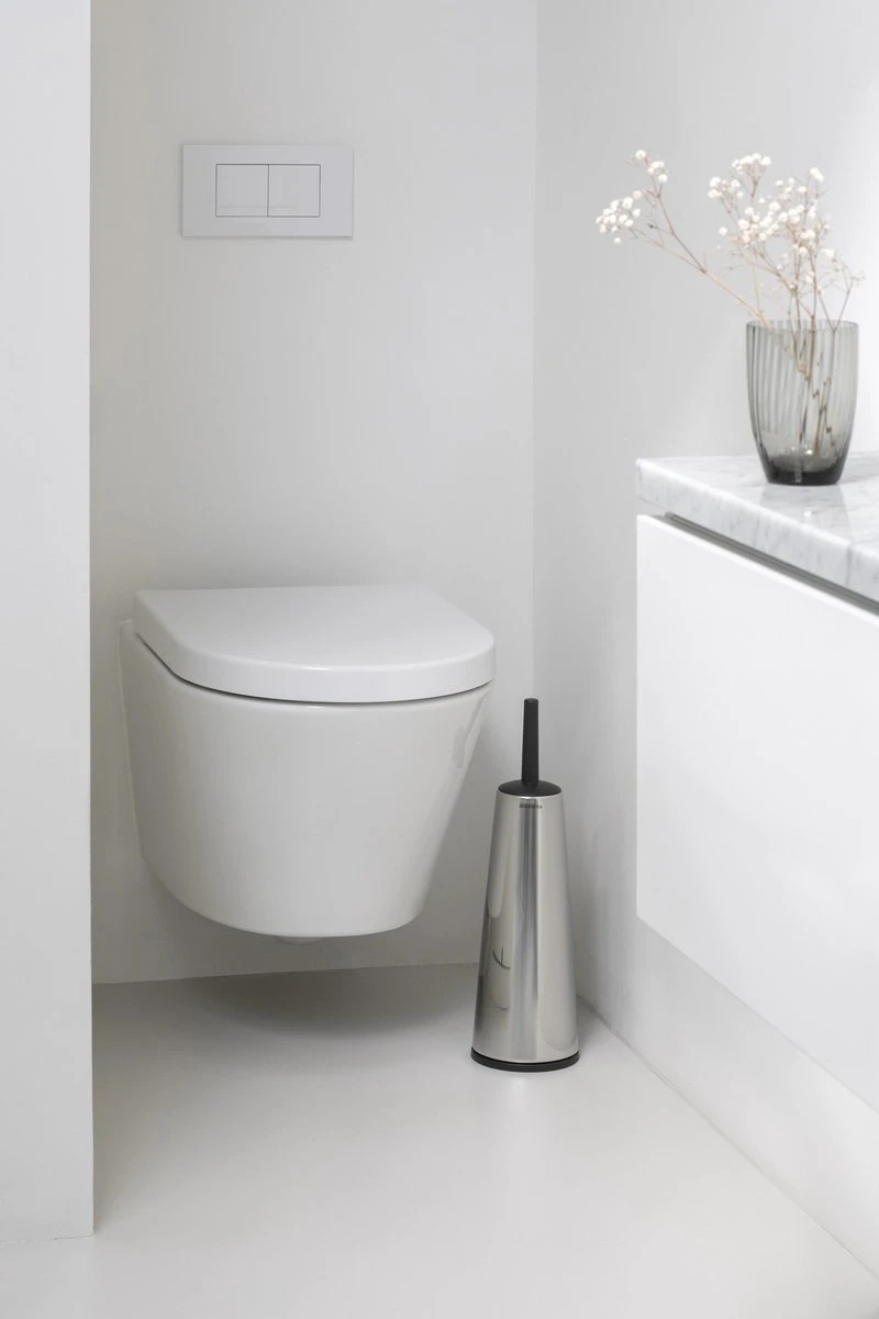 Brabantia ReNew WC Borstel - Met Houder - Matt Steel 5 Brabantia ReNew WC Borstel - Met Houder - Matt Steel - Afbeelding 5