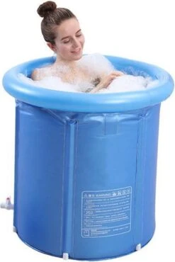 OpblaasbaarDirect | Opblaasbaar Bad - 1 Persoons Balkonbad - IJsbad / Tub Met Afvoerslang En Opblaasbare Rand - Met Comfortable Zitting - 75x80cm - Ijschallenge 8 OpblaasbaarDirect | Opblaasbaar Bad - 1 Persoons Balkonbad - IJsbad / Tub Met Afvoerslang En Opblaasbare Rand - Met Comfortable Zitting - 75x80cm - Ijschallenge -Badkamerproducten 802x1200 3