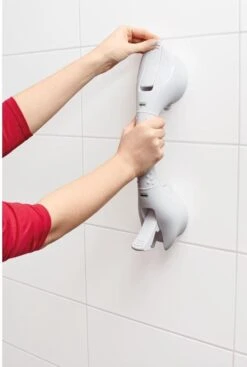 VITILITY Quick Mobile Rail - Wandbeugel Met Zuignappen - Zonder Boren - 40 Cm - Wit - Veiligheidsgreep -Badkamerproducten 807x1200 3