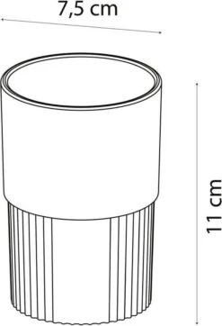 Sealskin Brave Tandenborstelbeker Vrijstaand - Zwart 17 Sealskin Brave Tandenborstelbeker Vrijstaand - Zwart -Badkamerproducten 818x1200 1