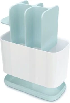 Joseph Joseph Badkamer Easy-Store Tandenborstelorganiser Large - 16.8x8.4x12.6 Cm - Creme/licht Blauw -Badkamerproducten 818x1200 3