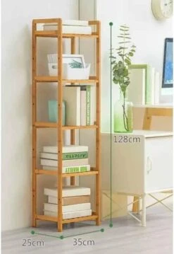 SensaHome Badkamerrek - Bamboe Design – Badkamerkast Met 5 Planken 8 SensaHome Badkamerrek - Bamboe Design – Badkamerkast Met 5 Planken -Badkamerproducten 826x1200