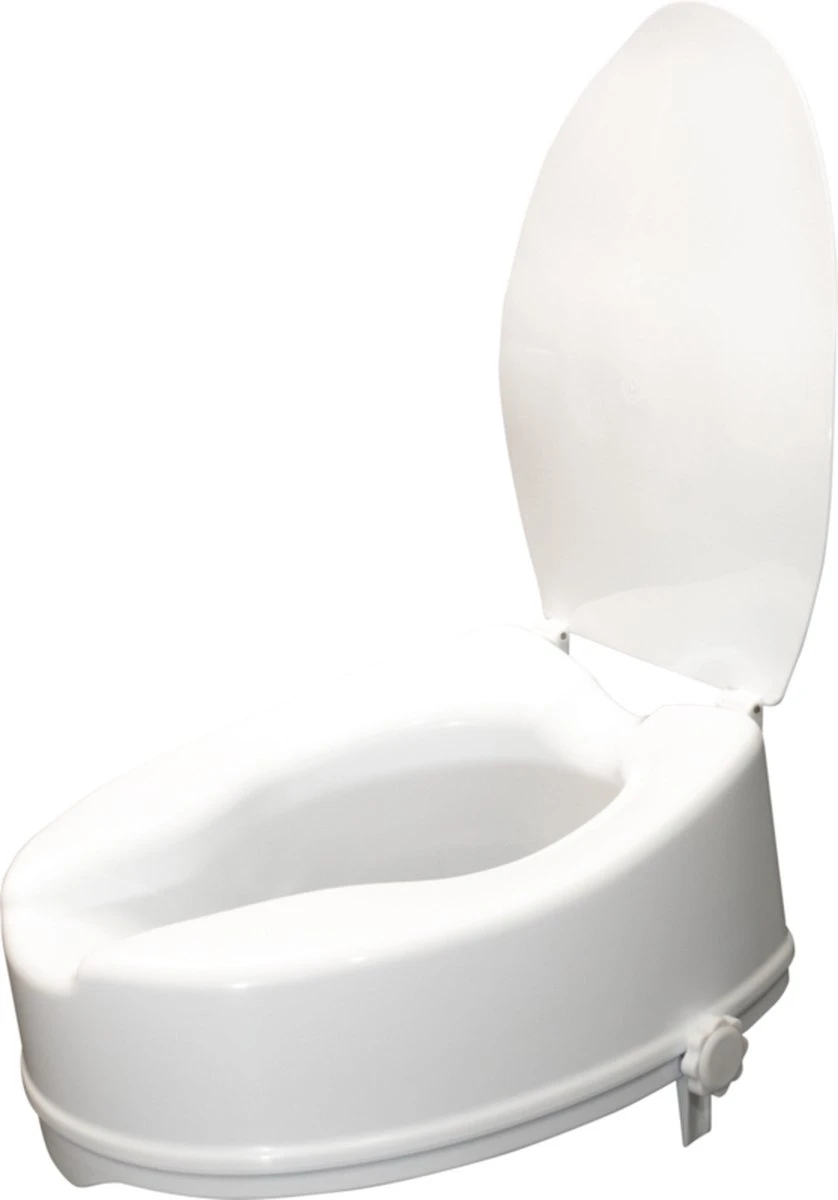 Toiletverhoger 15 Cm Met Deksel / Wc-bril. Verhoogd Het Toilet / Wc Met 15 Cm 1 Toiletverhoger 15 Cm Met Deksel / Wc-bril. Verhoogd Het Toilet / Wc Met 15 Cm