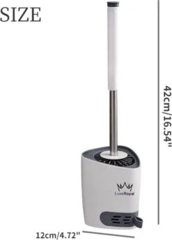 Wc Borstel Met Houder Vrijstaand - LuxeRoyal Toiletborstel Met Houder – Siliconen Wc Borstel -Badkamerproducten 863x1200