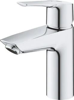 GROHE QuickFix Start Waterbesparende Wastafelkraan - Met EcoJoy® - Incl. Push-open Waste - Chroom - 23551002 -Badkamerproducten 894x1200 4
