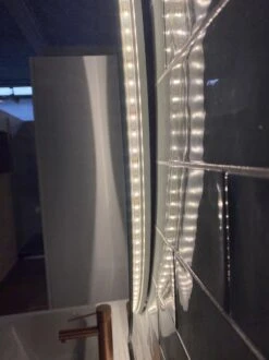 Sunlight - Badkamerspiegel - Rond - 80x80cm - Spiegelverwarming - LED Verlichting - Dimbaar - Touch Sensor -Badkamerproducten 899x1200 35