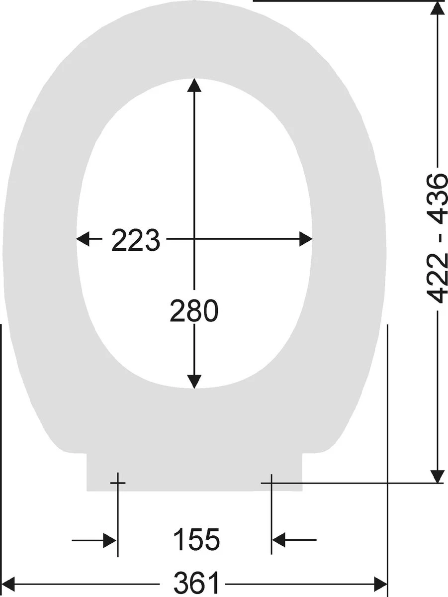 Plieger Royal Toiletbril – Wc Bril Wit – Wc Brillen Met Deksel – RVS Bevestiging 3 Plieger Royal Toiletbril – Wc Bril Wit – Wc Brillen Met Deksel – RVS Bevestiging - Afbeelding 3