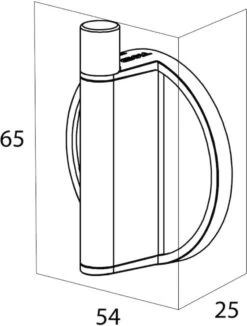 Tiger Tune Toiletaccessoires 3st. Incl. WC/Toilet Borstel, Rolhouder & Handdoekhaak - Messing/Zwart -Badkamerproducten 909x1200