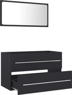 Prolenta Premium - 2-delige Badkamermeubelset Spaanplaat Grijs 14 Prolenta Premium - 2-delige Badkamermeubelset Spaanplaat Grijs -Badkamerproducten 915x1200 4