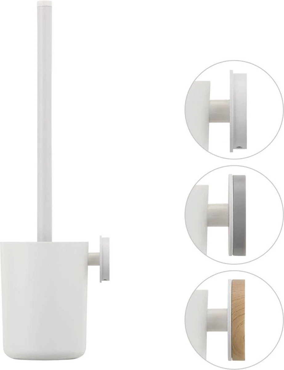 Tiger Urban - Toiletborstel Met Houder - Wit 4 Tiger Urban - Toiletborstel Met Houder - Wit - Afbeelding 4