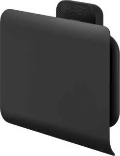 Tiger Carv - Toiletrolhouder Met Klep - Zwart -Badkamerproducten 925x1200