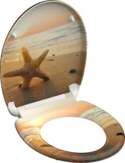 SCHÜTTE WC-Bril 82373 SEA STAR - Duroplast - Soft Close - Afklikbaar - RVS-Scharnieren - Decor - 3-zijdige Print 15 SCHÜTTE WC-Bril 82373 SEA STAR - Duroplast - Soft Close - Afklikbaar - RVS-Scharnieren - Decor - 3-zijdige Print -Badkamerproducten 926x1200 5