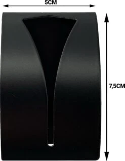 Handdoekhaak Set - RVS Zelfklevende Handdoekhaakjes - Handdoekhouder Badkamer - 2 Stuks - Zwart -Badkamerproducten 932x1200