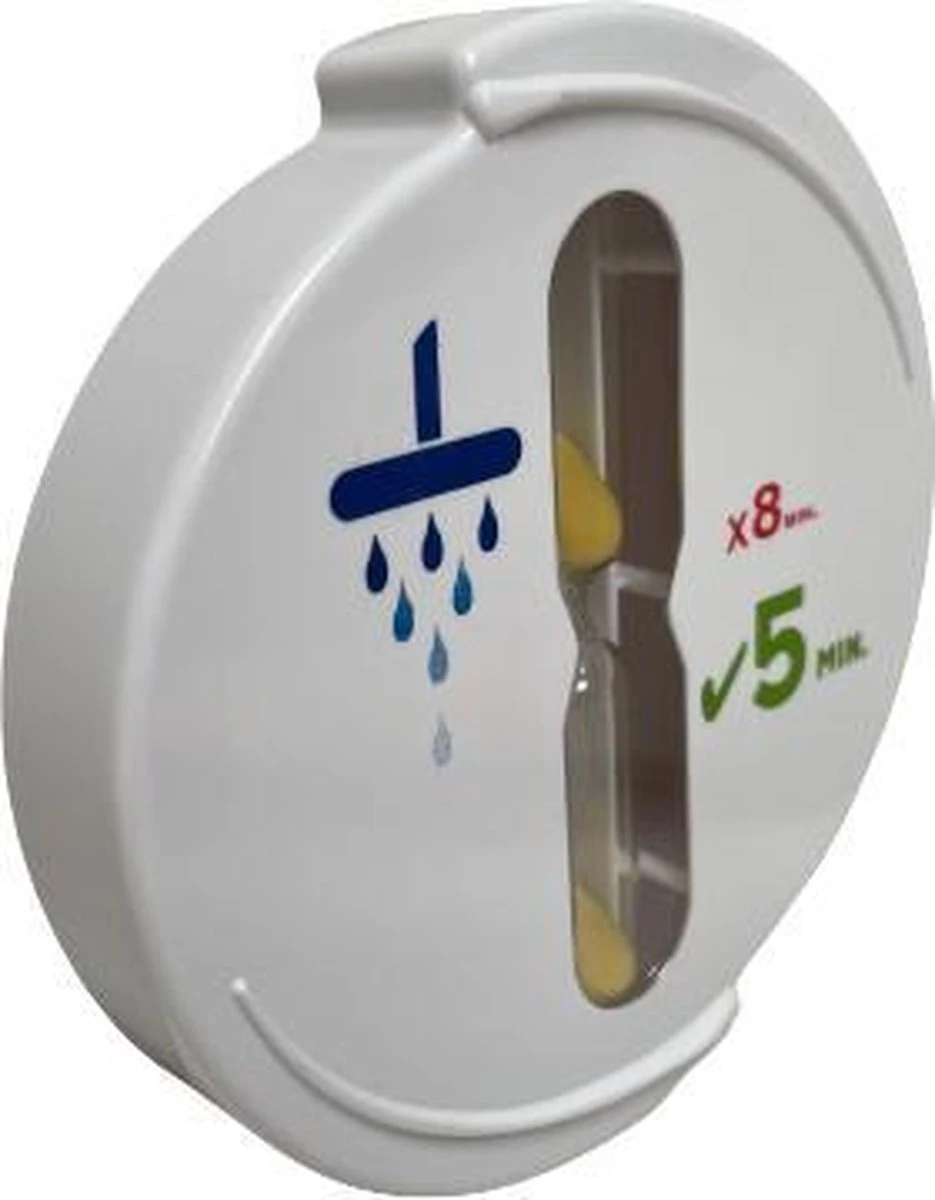 H2O | Douche Coach Met Zuignap / Shower Coach / Douchetimer / Douchewekker / Douche Timer / Douche Klok 2 H2O | Douche Coach Met Zuignap / Shower Coach / Douchetimer / Douchewekker / Douche Timer / Douche Klok - Afbeelding 2