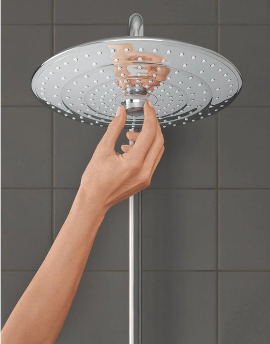 GROHE Euphoria Regendouche - ø 26 Cm - Zonder Thermostaat - Chroom 6 GROHE Euphoria Regendouche - ø 26 Cm - Zonder Thermostaat - Chroom - Afbeelding 6