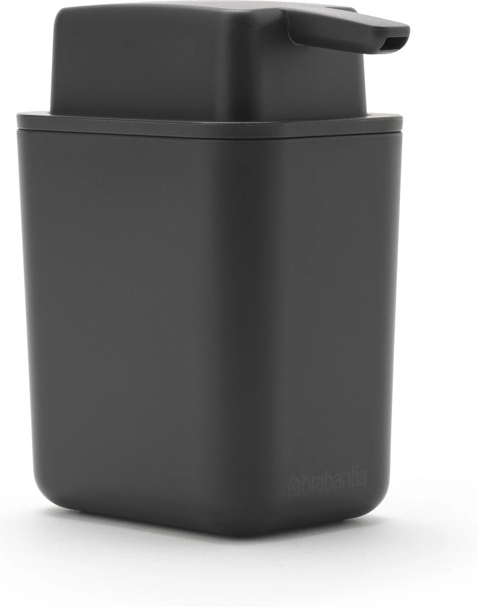 Brabantia Sink Side Zeepdispenser - 250 Ml - Dark Grey 5 Brabantia Sink Side Zeepdispenser - 250 Ml - Dark Grey - Afbeelding 5