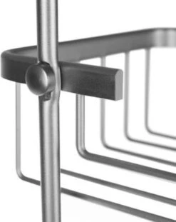 Recalma Doucherek 3 Laags - Monteren Zonder Boren - Zilver - Zuignap - Ook Voor Grote Flessen - Opbergrek Douche - 3 Etages -Badkamerproducten 954x1200