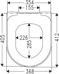 Villeroy & Boch Toiletbril O.Novo 14 Villeroy & Boch Toiletbril O.Novo -Badkamerproducten 963x1200