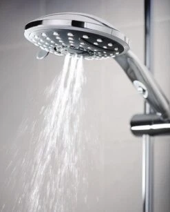 SCHÜTTE Niagara Handdouche - Douchekop Ø 15 Cm - 5 Standen - Watervaluitloop - Waterstop - Chroom -Badkamerproducten 967x1200 4