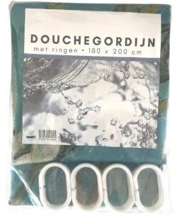 3BMT Douchegordijn Design - Amandelbloesem Van Gogh - 180 X 200 Cm - Met Ringen -Badkamerproducten 972x1200 2