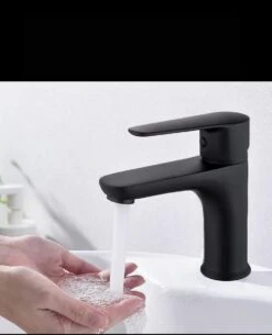 Inspire Badkamer Kraan Zwart Inclusief Aansluitingen - Wastafel Kraan - Zwart Chroom -Badkamerproducten 972x1200 3