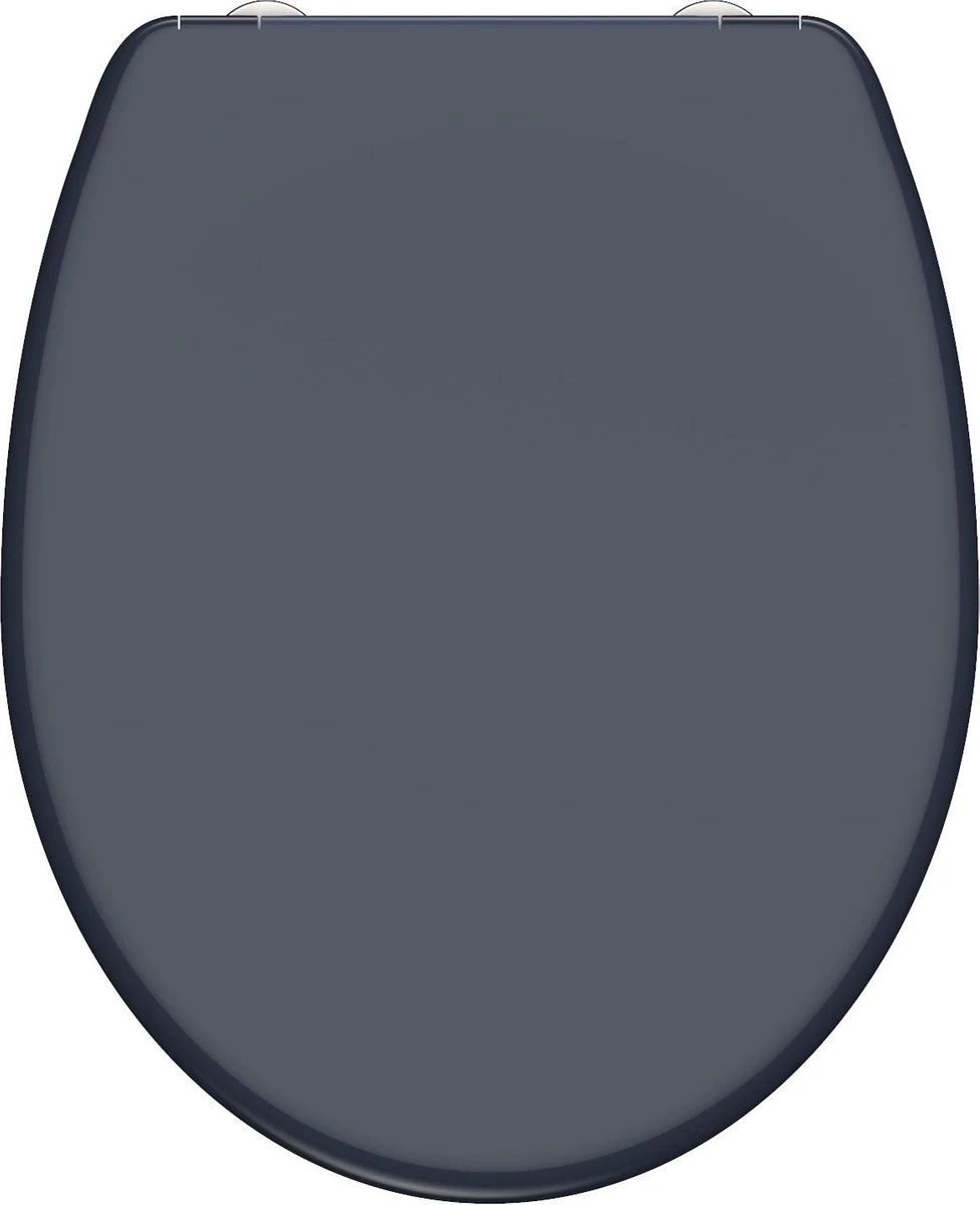 SCHÜTTE WC-Bril 82304 ANTHRAZIT - Duroplast - Soft Close - Afklikbaar - RVS-Scharnieren - Gelakt - Antraciet 10 SCHÜTTE WC-Bril 82304 ANTHRAZIT - Duroplast - Soft Close - Afklikbaar - RVS-Scharnieren - Gelakt - Antraciet - Afbeelding 10