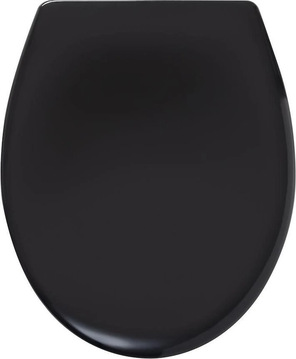 Tiger Ventura - Toiletbril - WC Bril - Duroplast - Zwart 2 Tiger Ventura - Toiletbril - WC Bril - Duroplast - Zwart - Afbeelding 2